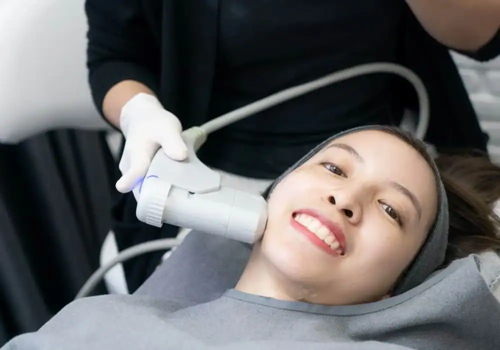 HIFU treatment Wanstead in progress