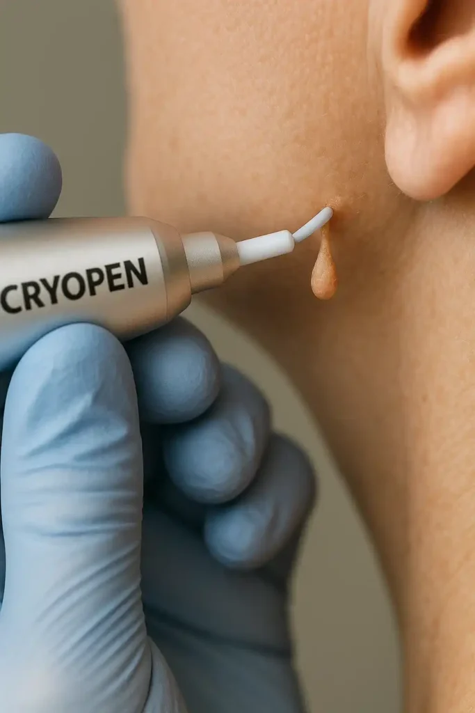 Cryopen for skin tags removal Wanstead speak to our team today!