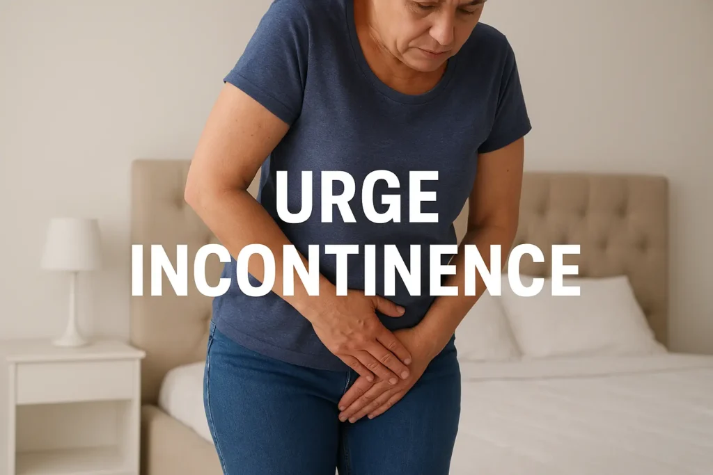 how to manage urge incontinence Wanstead symptoms