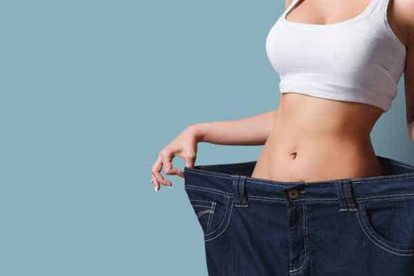 woman after fat reduction treatment Wanstead