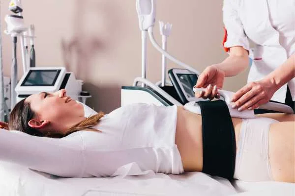 woman having body sculpting to help improve her body image and her mental health Wanstead