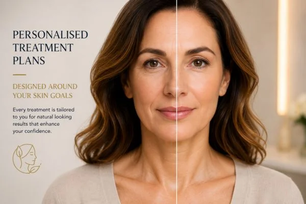 Before and after results of Collagen Lift Therapy Wanstead